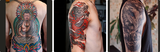 大サイズ（時間彫り）の例